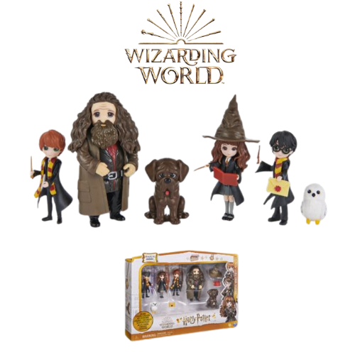 Playset 4 figurines Harry Potter Magical Minis