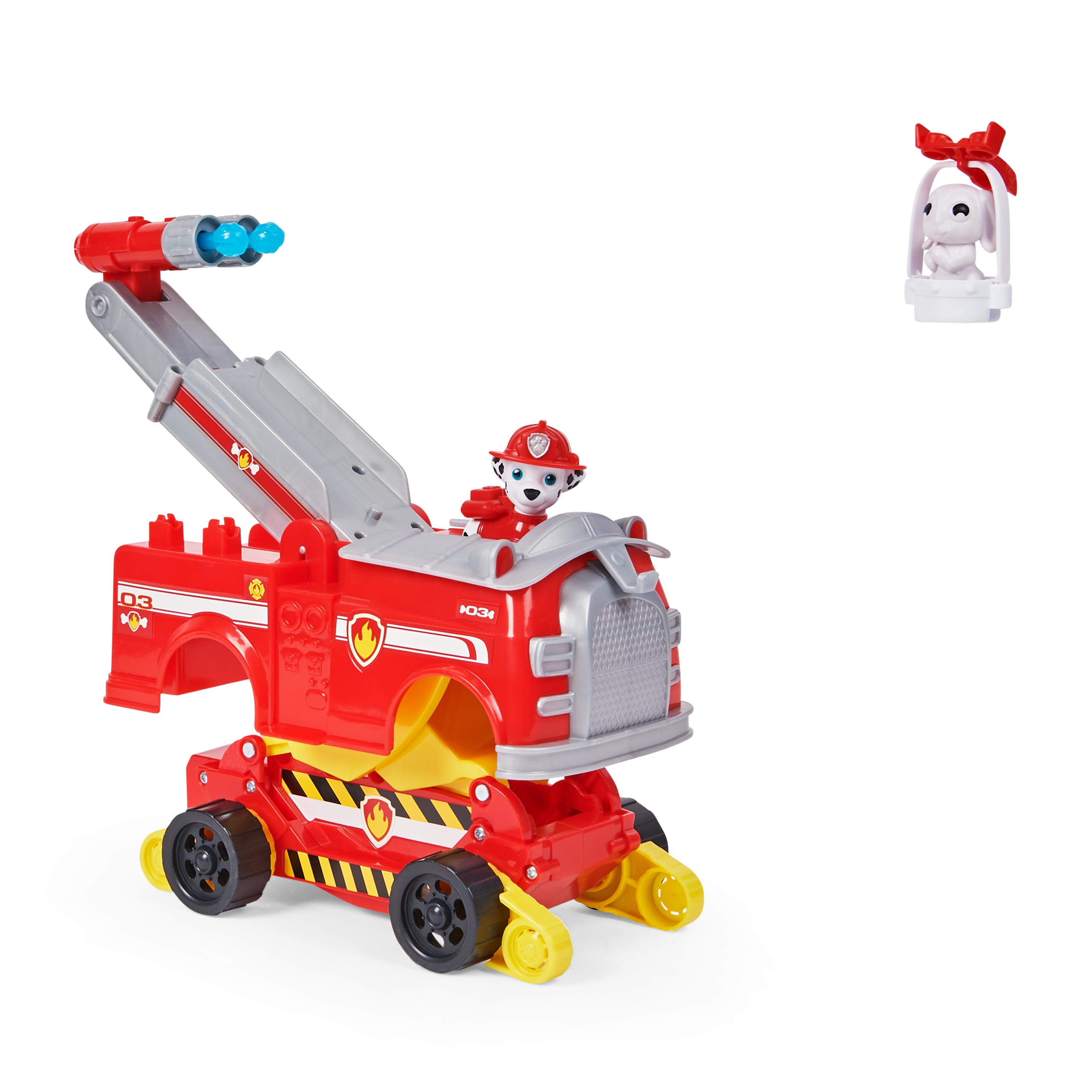 Paw Patrol La Pat' Patrouille - Pack Camion De Pompiers True Metal - Pack  Camion De Pompiers avec