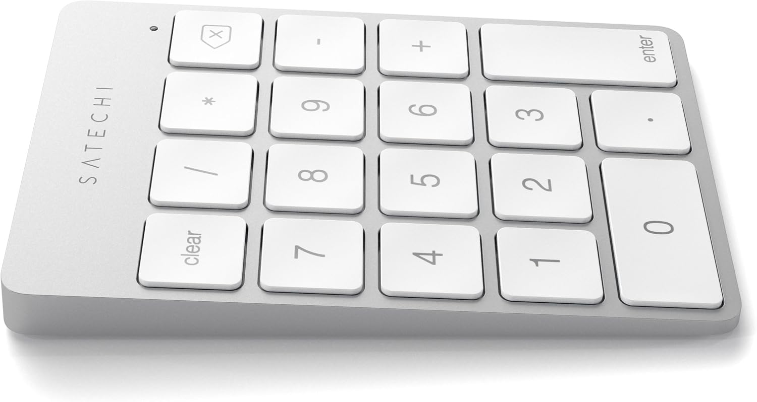 Pavé Numérique Bluetooth LogiLink - Clavier Numérique 35 Touches Portable