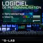 Clavier Gaming mcanique KeyZ Platinium The G-Lab