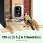 Feeder Bamboo AI �nergie solaire Birdfy
