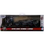 Figurine Batman et Batmobile mtal Justice League