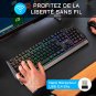 G-Lab Tungsten clavier gaming sans fil