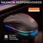 G-Lab Kult Neon souris gaming sans fil