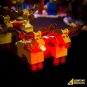 LEGO Atelier père Noël 10245 Kit Eclairage