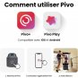 Pivo Socle smartphone dtection de mouvement
