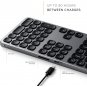 Satechi clavier bluetooth QWERTY Aluminium