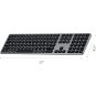 Satechi clavier bluetooth QWERTY Aluminium