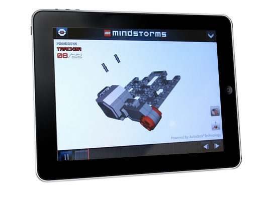 lego robot tablet