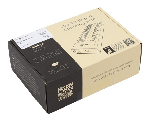 10 Port High Speed USB 3 HUB Kitronik