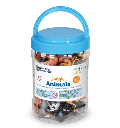 60 Animaux de la jungle Learning Resources