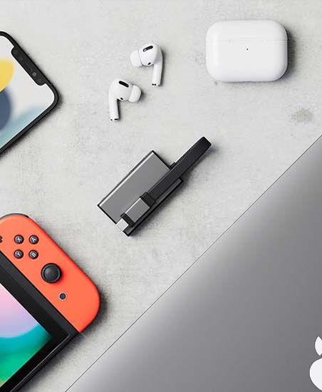 Adaptateur USB-C A-LOGIC MagForce Duo Play