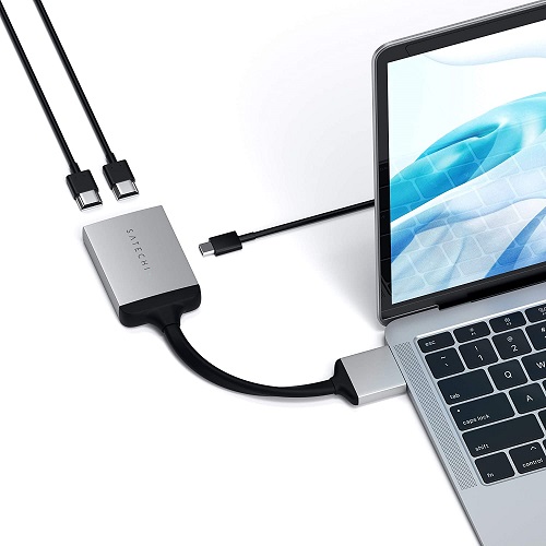 Adaptateur HDMI double USB-C Satechi