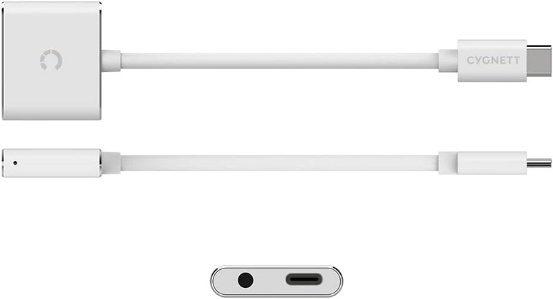Adaptateur audio et charge USB-C Cygnett