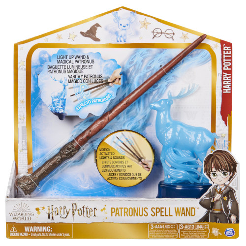 Baguette magique collector Patronus Harry Potter