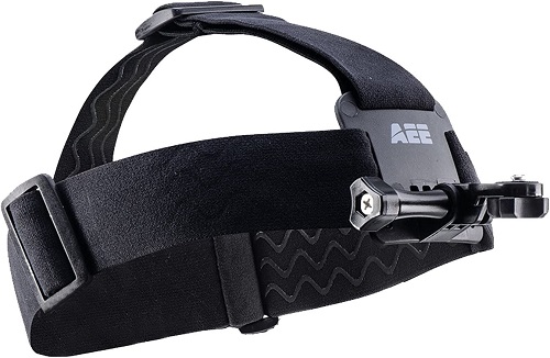 Headband for 3 legged action camera AEE 