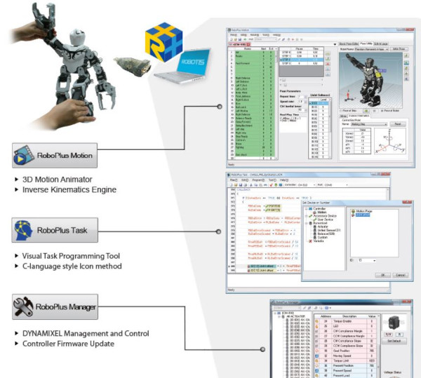 RoboPlus development software