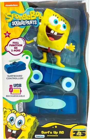 Voiture telecommandee Bob eponge