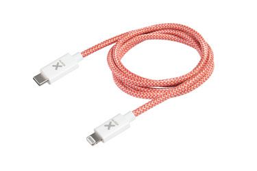 Cable USB-C vers Lightning 1m Rouge Xtorm