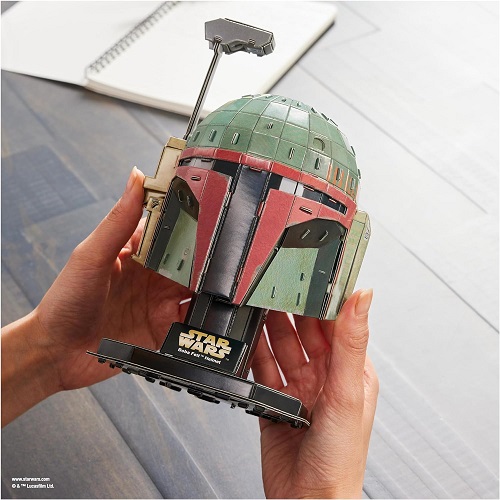 Casque Boba Fett Star Wars 4D Build