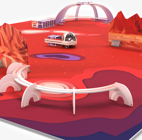 Challenge Mat Mission to Mars Ozobot