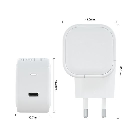 Chargeur USB-C 70W MW Power Delivery