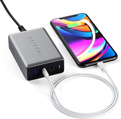 Satechi's compact charger 100W USB-C PD GAN