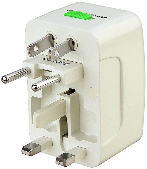 Universal mains charger 150 countries by Akashi