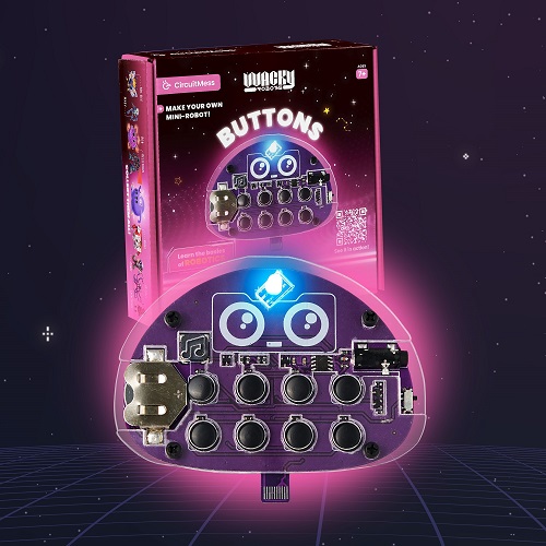 DIY Wacky Robots CircuitMess Buttons