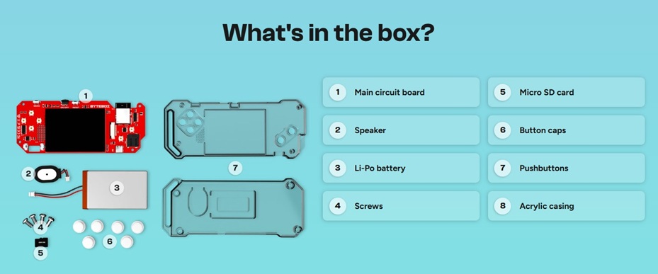 CircuitMess ByteBoi 2.0 DIY retro console