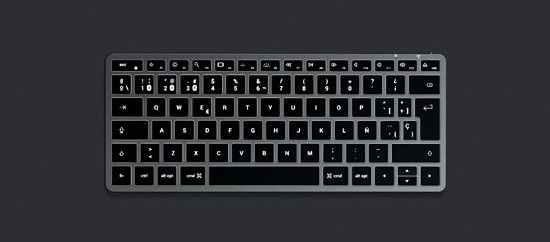 Satechi Clavier Espagnol Slim X1 Bluetooth USB-C