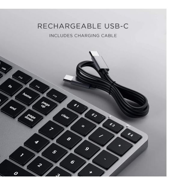 Satechi USB-C Bluetooth Slim x3 AZERTY Keyboard
