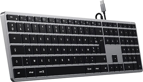 Clavier filaire Slim W3 USB-C AZERTY Satechi