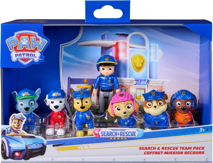 PAW Patrol 7 Figures Gift Set Detective search and rescue