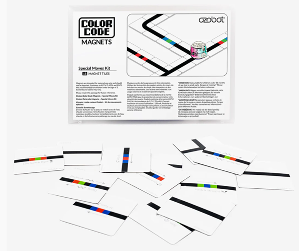 Color Code Magnets Special Moves Kit Ozobot