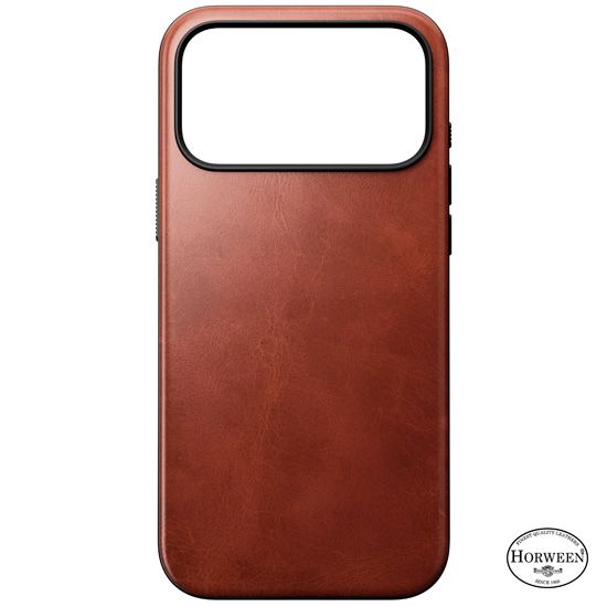 Modern Horween Leather Case iPhone 17 Pro Max Nomad 