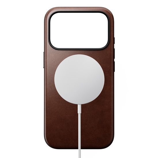 Modern Leather Case for iPhone 17 Pro Nomad