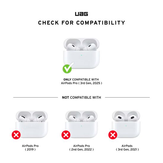 Coque UAG Plasma AirPods Pro 3 avec MagSafe