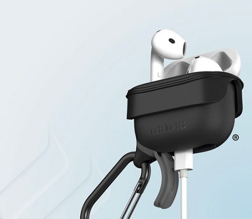 Coque Waterproof Mousqueton AirPods 4
