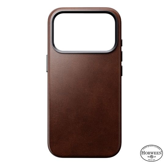 Horween leather case for iPhone 17 Pro Max  Nomad