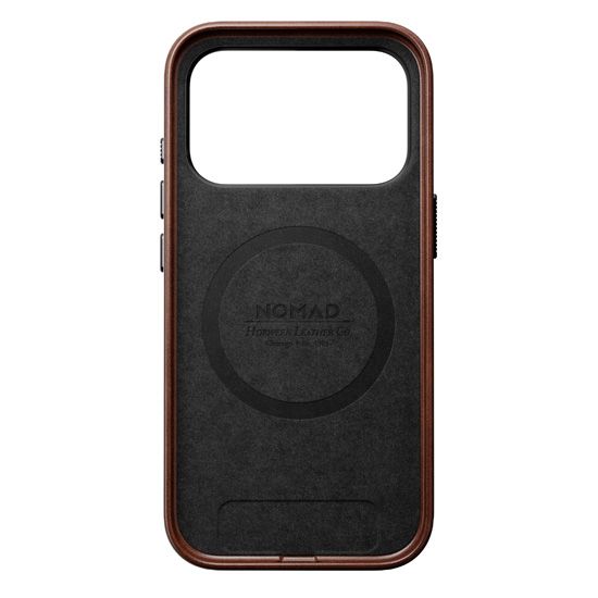 Nomad Coque Traditional Horween cuir iPhone 17 Pro
