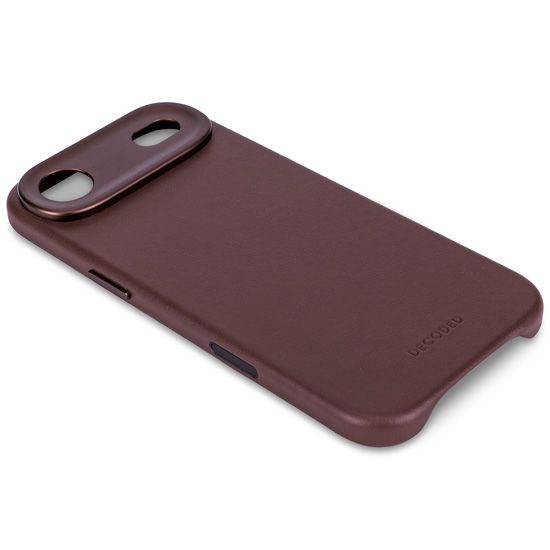 Decoded leather iPhone Air case