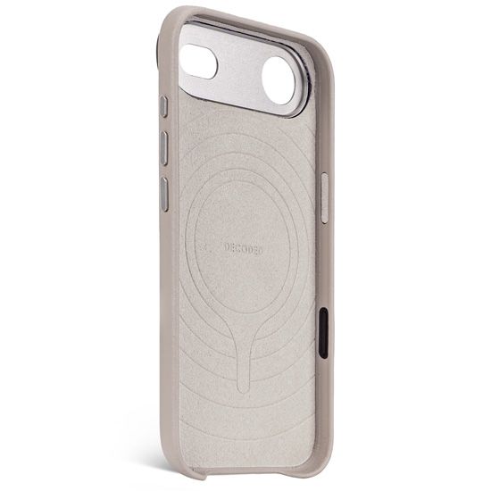 Decoded leather iPhone Air case