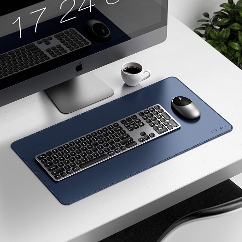 Large leather mouse pad eco Deskmate Satechi