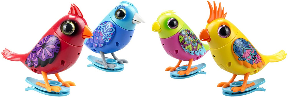 Digibirds oiseaux interactifs raliste Silverlit