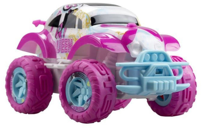 Exost - voiture telecommande pixie rose avec batterie 1-12e SILVERLIT Pas  Cher 