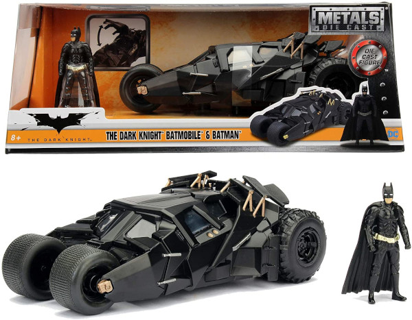 Figurine de Batman et Batmobile de 2008
