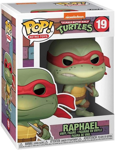 Les Tortues Ninja - Figurine POP! Raphael 9 cm - Figurines - LDLC