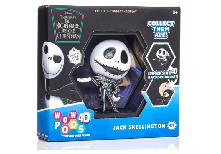 WOW PODS 4D Disney Jack Skellington figurine