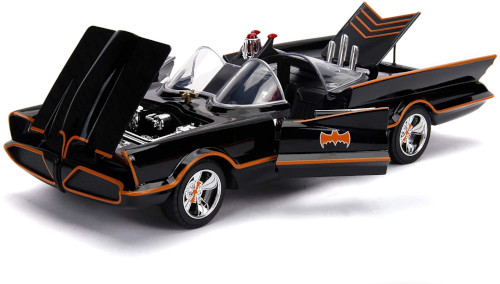 Figurine Batman Robin Batmobile Metal